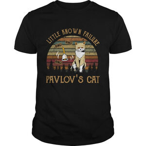 Little Known Failure Pavlovs Cat Ring Ring Ring  Sunset Shirt